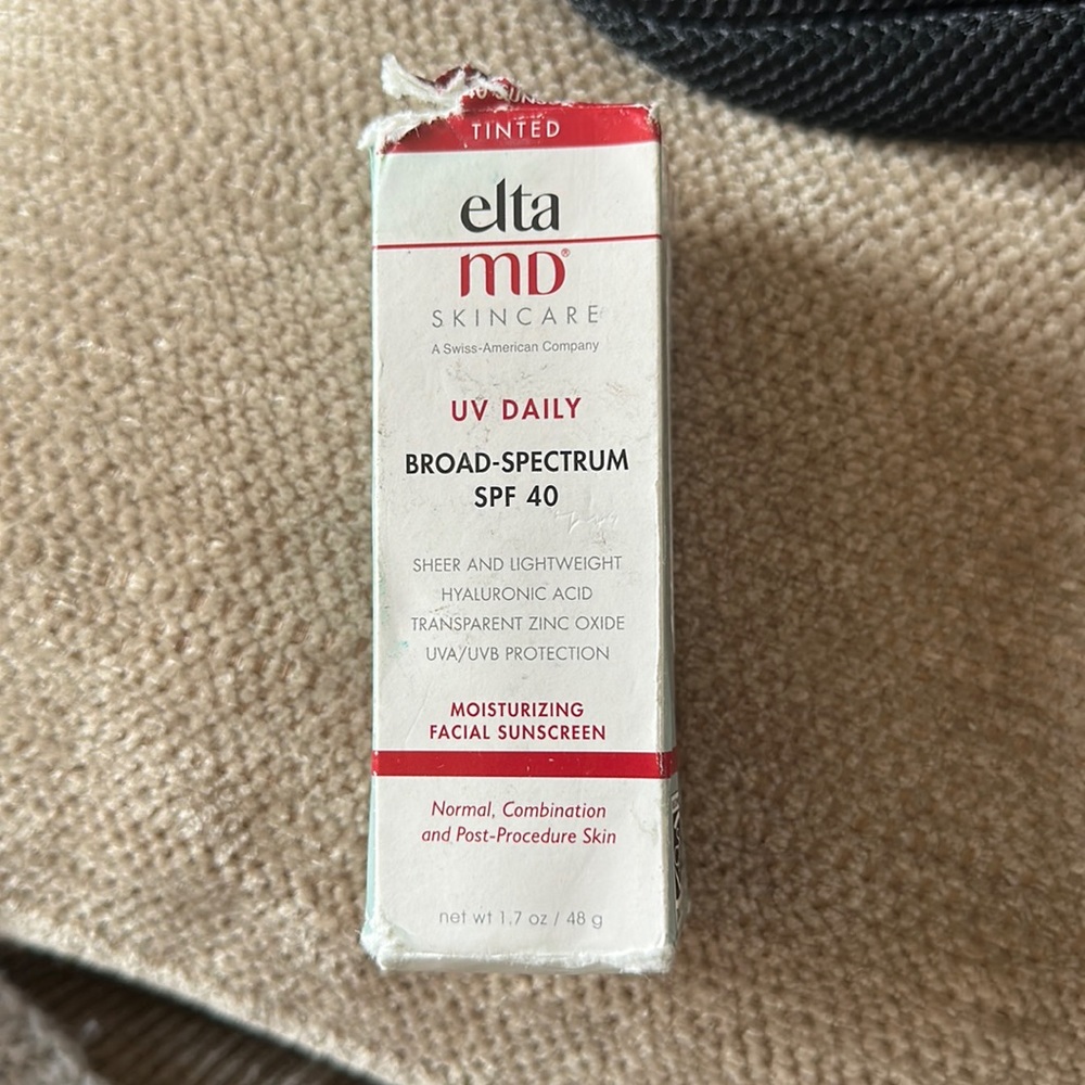 Elta MD tinted sunscreen spf 40